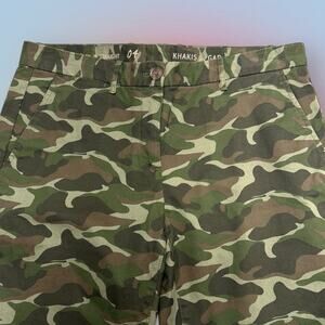 KHAKIS BY GAP Women’s 4 Camouflage BROKEN-IN STRAIGHT Pant
